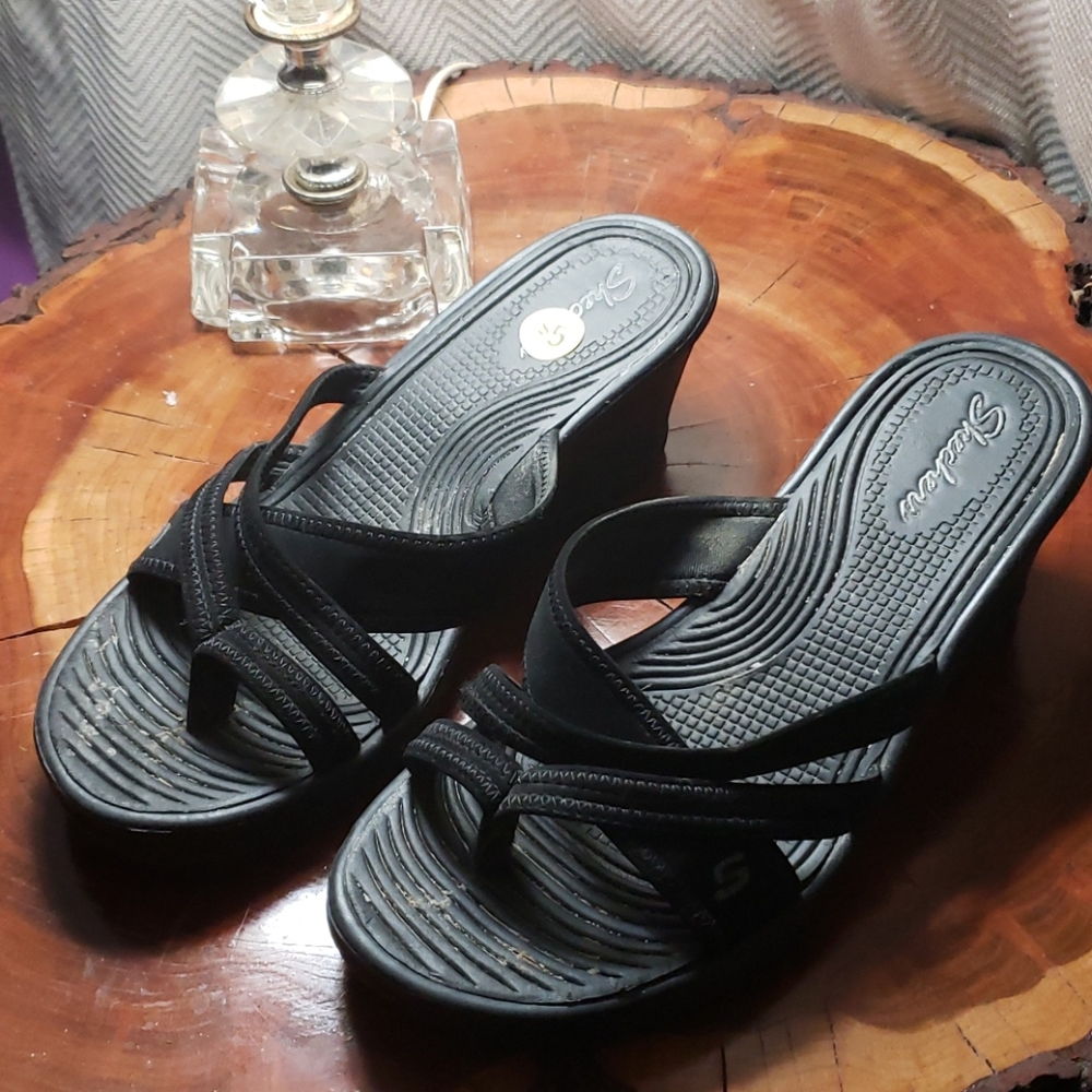 Sketches wedge sandals